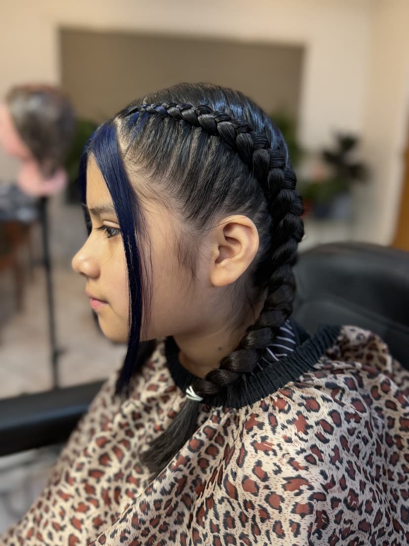 Double braids with color