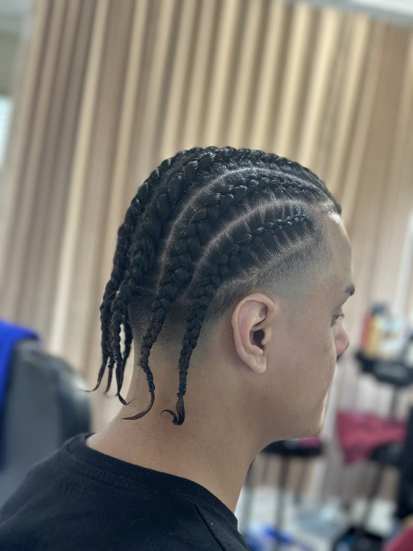 Cornrow design