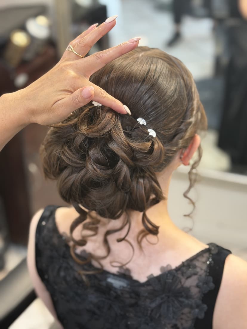 Bridal styling